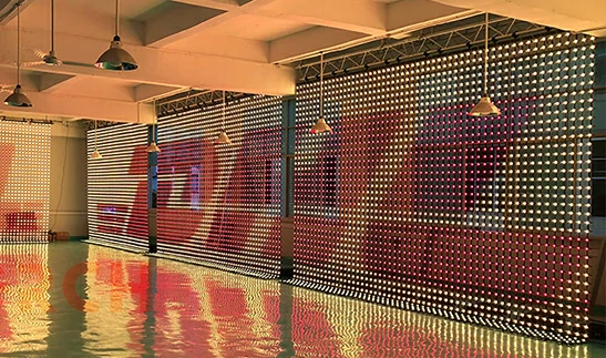 Led Curtain Display In Dubai